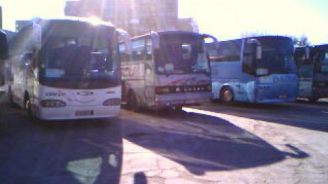 Bus station Bucharest