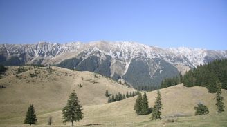 Mountain saddle Romania