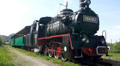 Nostalgic travel with light railway Sovata-Câmpu Cetăţii