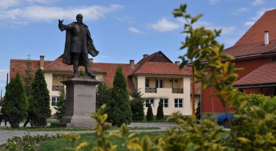 Kossuth statue Ciumani