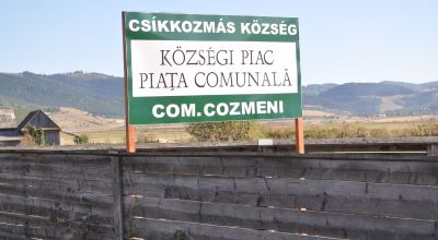 Községi piac Csíkkozmás (Cozmeni)