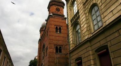 Die Synagoge aus der Festung Timisoara (Temeschwar)