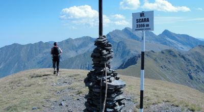 Aussichtspunkt Scara Gipfel Bran - Poarta