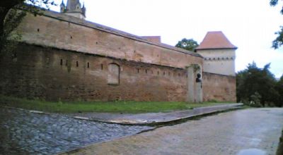 The Medieval castle Targu Mures