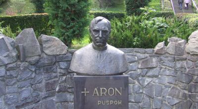 Bust of bishop Márton Áron Odorheiu Secuiesc