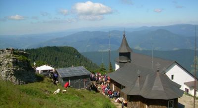 KOLOSTOR HEGYI CEAHLĂU Bicaz (Békás)