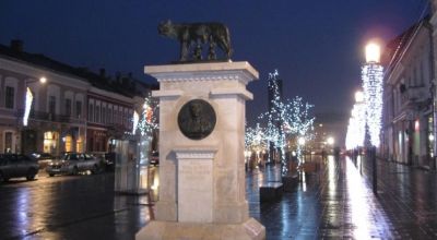 Statuia Lupa Capitolina Cluj-Napoca