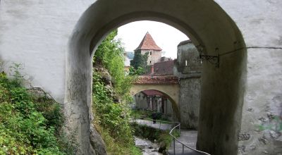 Graft Bastei und der Graben Brasov (Kronstadt)