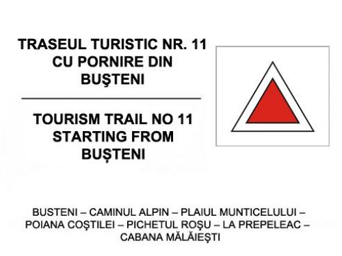 Traseul Turistic Nr. 11 Sinaia