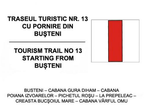 Traseul Turistic Nr. 13 Sinaia