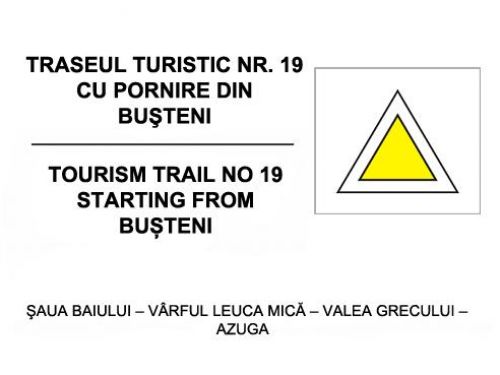 Traseul Turistic Nr. 19 Sinaia