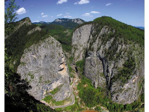 Bicaz Schlucht Lacu Rosu (Gyilkossee)