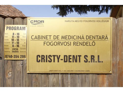 Cabinet Stomatologic Cristy -Dent Srl Zetea