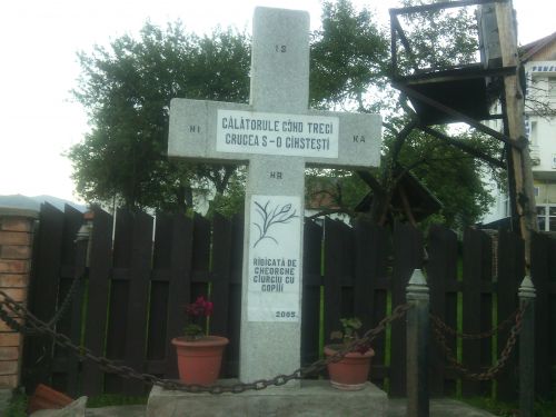 Religiöse Denkmal Moieciu de Jos