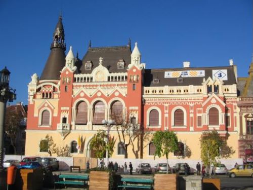 Der Griechisch-Katholische Bischöfliche Palast Oradea (Grosswardein)