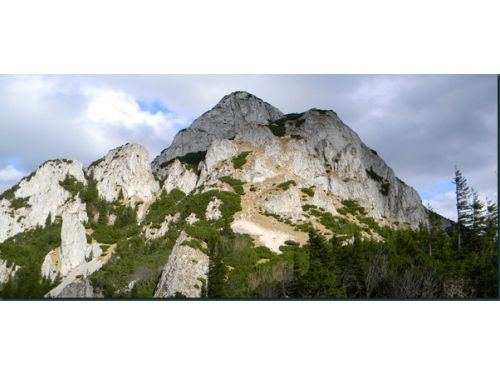 Kilátó Pont Piatra Mică Csúcs Zărneşti (Zernyest)