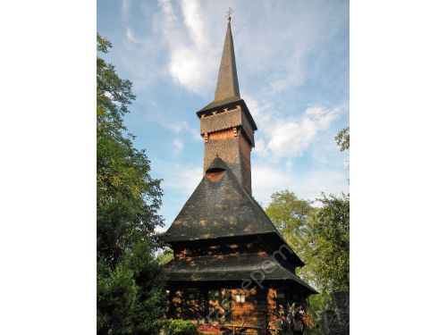 Église En Bois De Saint Paraskevi Poienile Izei